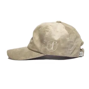 Candy Suede Baseball Cap - Light Brown